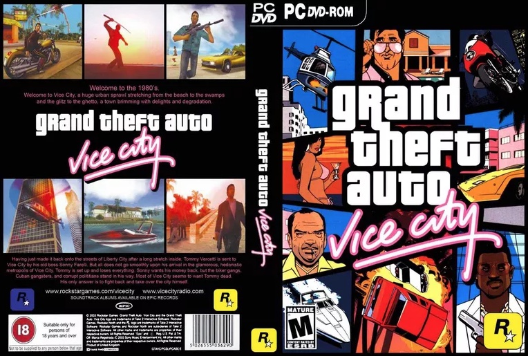 GTA 3 box cover (2002)